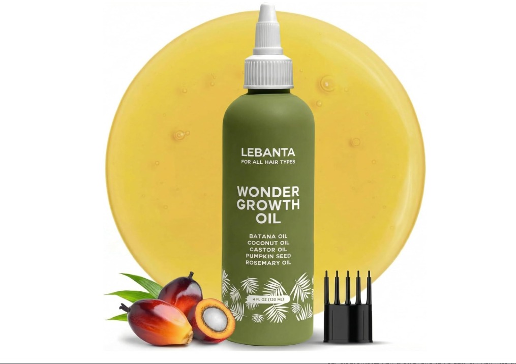 Lebanta batana oil hair growth serum bottle
